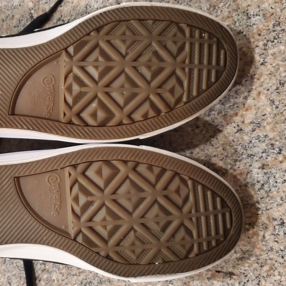 Converse Chuck Taylor All Star Ox CTAS Black Satin Low Tops - Picture 7 of 7